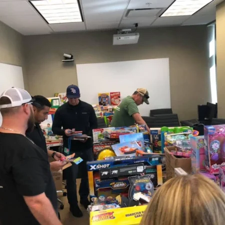 2018 Toy Drive Delivery