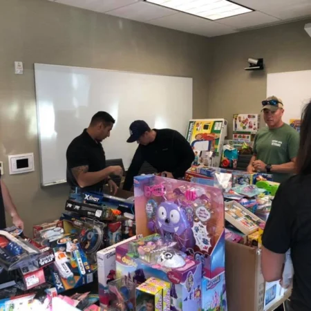 2018 Toy Drive Delivery